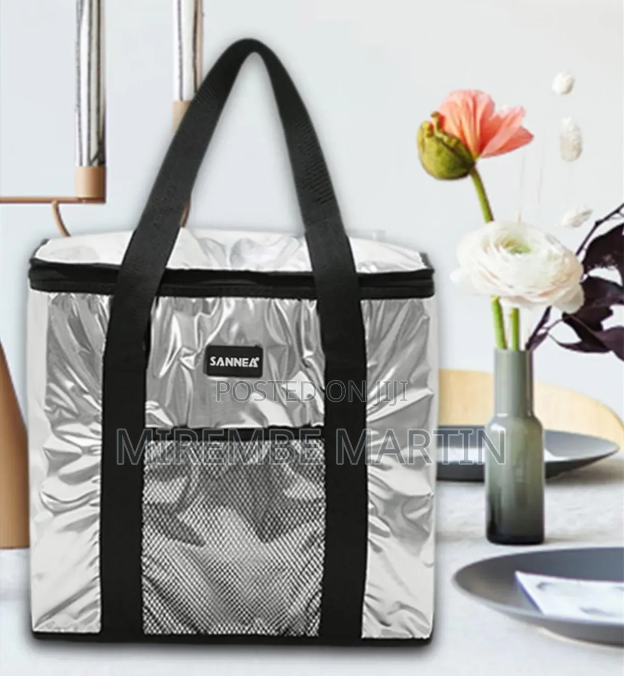 SANNEA Insulated Lunch and Cooler Tote Bag