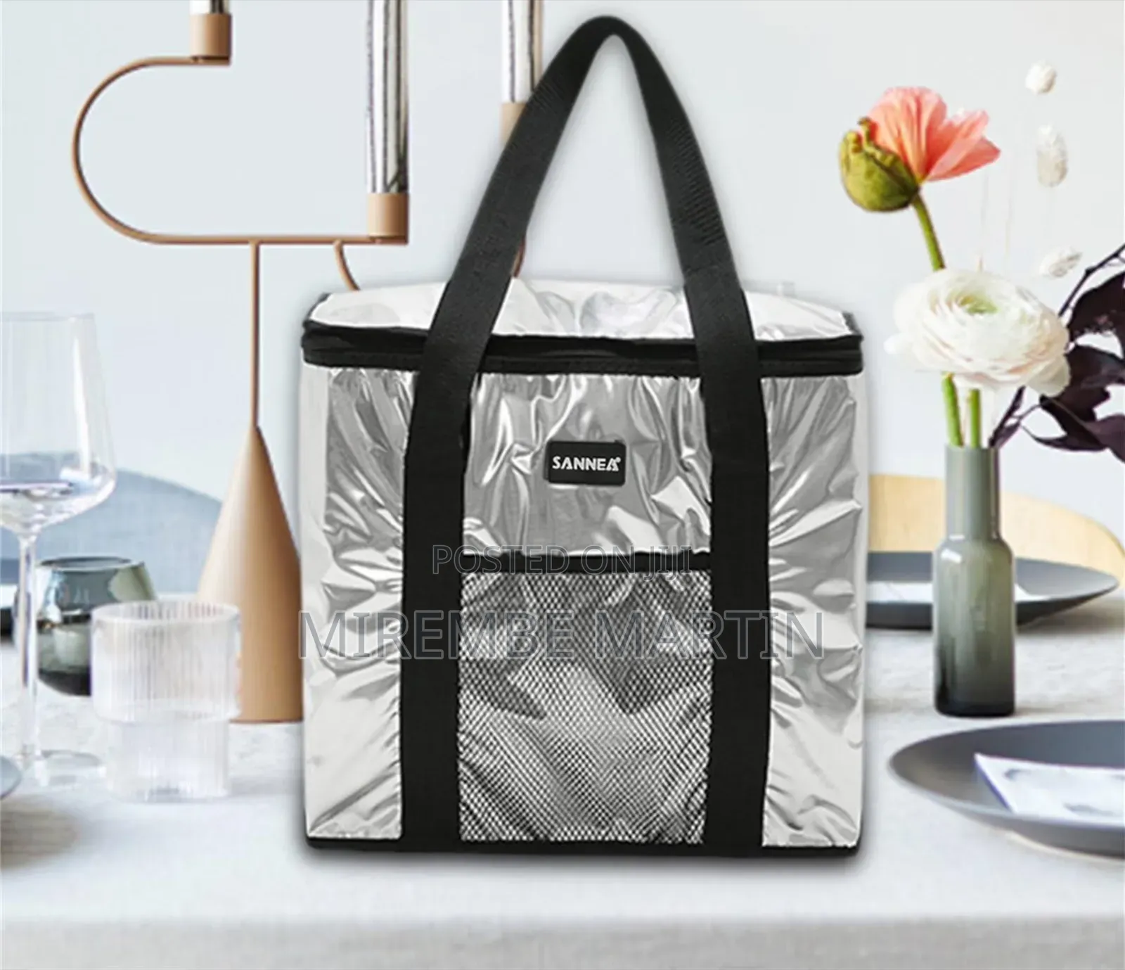 SANNEA Insulated Lunch and Cooler Tote Bag