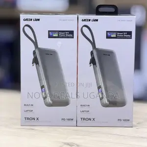 Green Lion Tron X 20000mAh 165W Power Bank With 165W Power Delivery