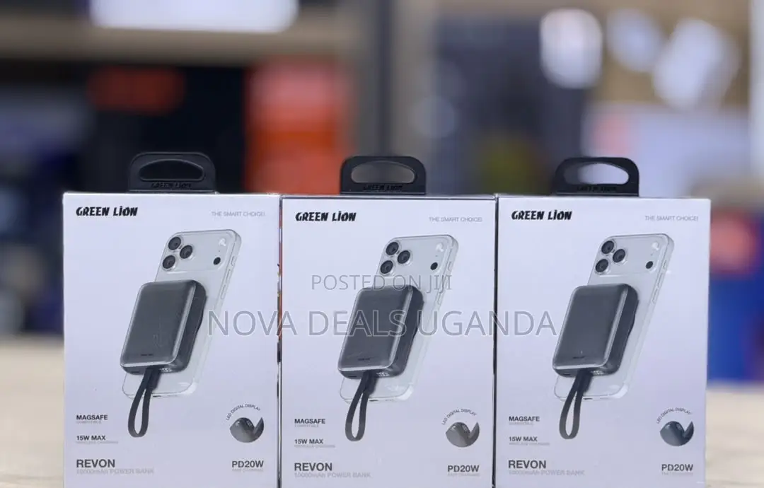 Green Lion Revon 10000mah Power Bank With LED Digital Display