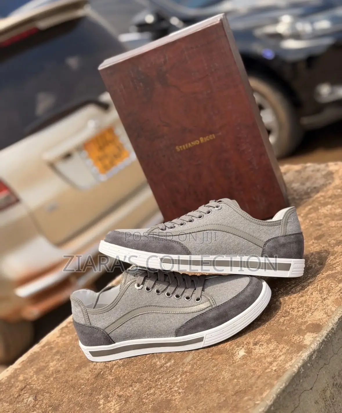 Stefano Ricci Suede Low-Top Sneakers