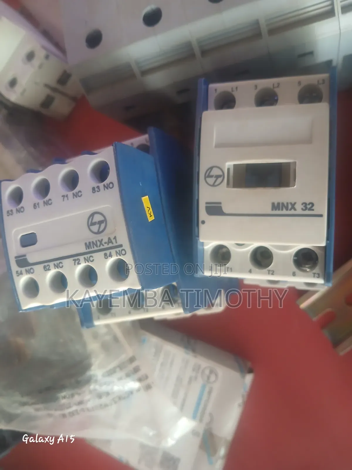 Contactor and Mainswitiches