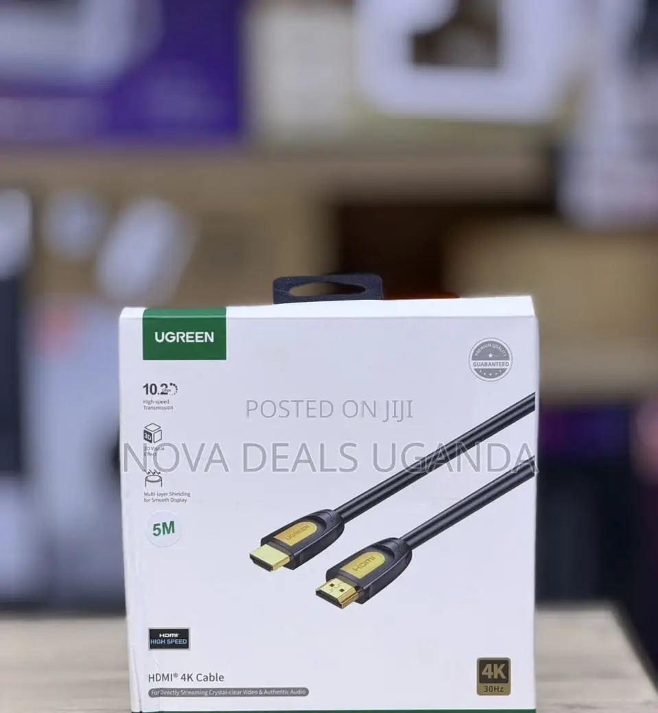 Ugreen 4K HDMI Cable 5M High-Speed HDMI 2.0 Cord Nylon Braided