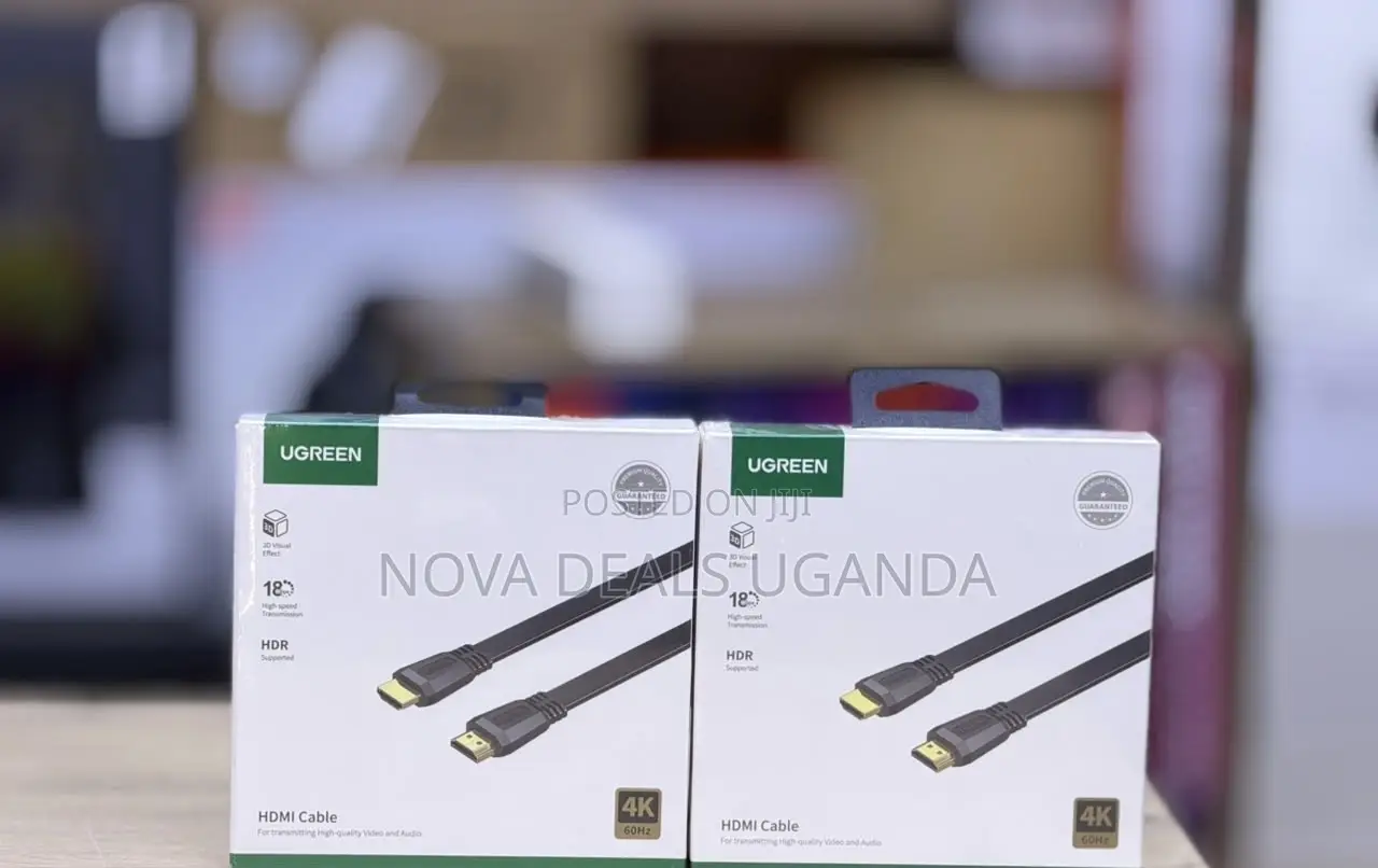 Ugreen 2Metre HDMI Flat Cable, Up to 4K at 60Hz, 30AWG