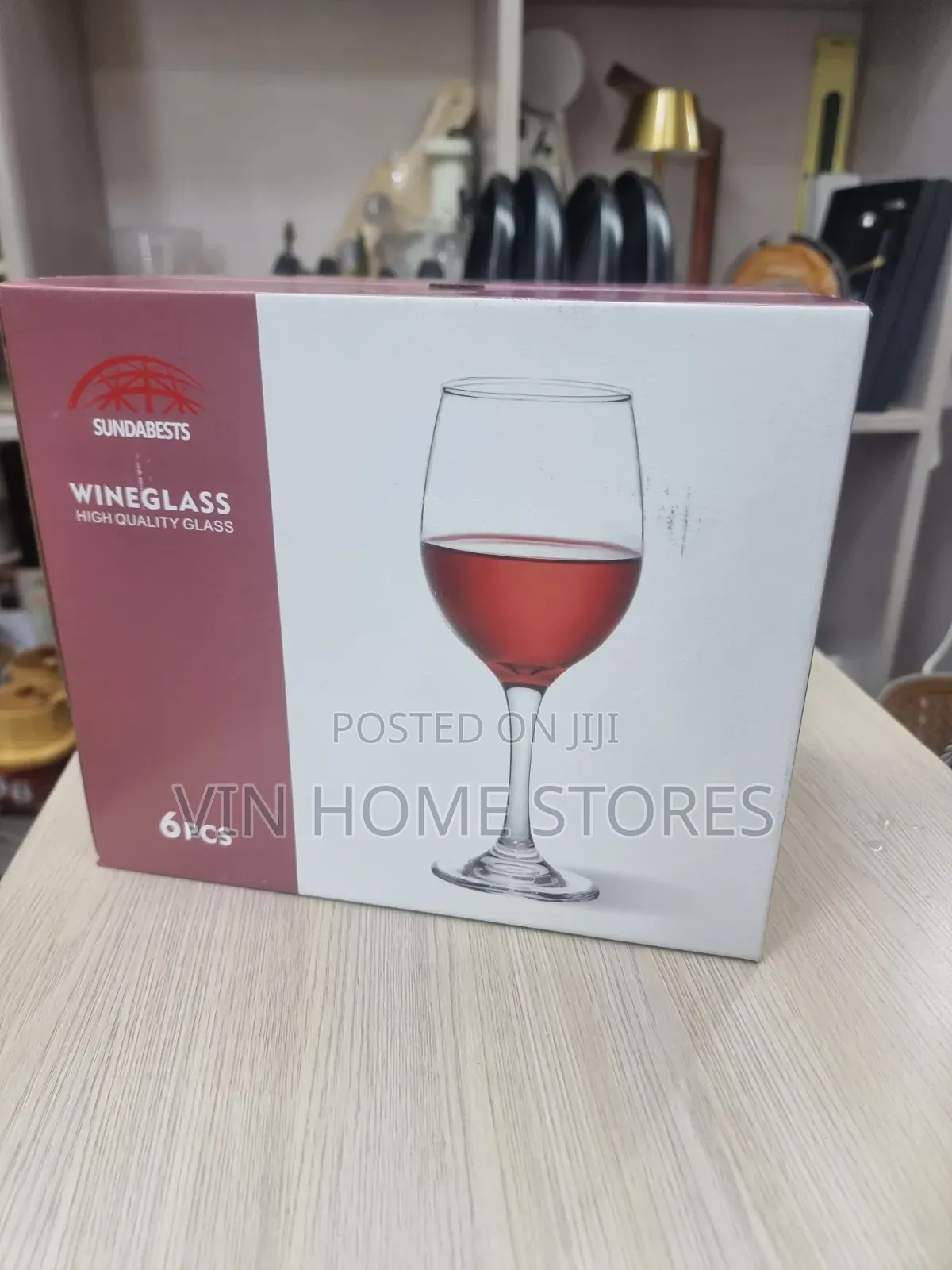 6 PCS Sunda Best Wine Glasses