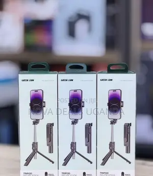 Green Lion Height Adjustable Tripod Selfie Stick With Remote