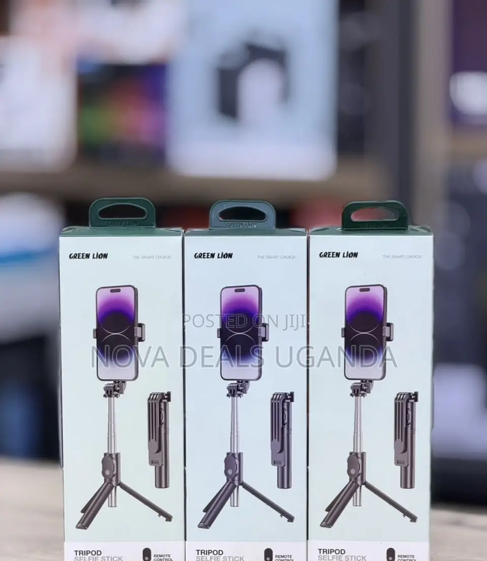 Green Lion Height Adjustable Tripod Selfie Stick With Remote