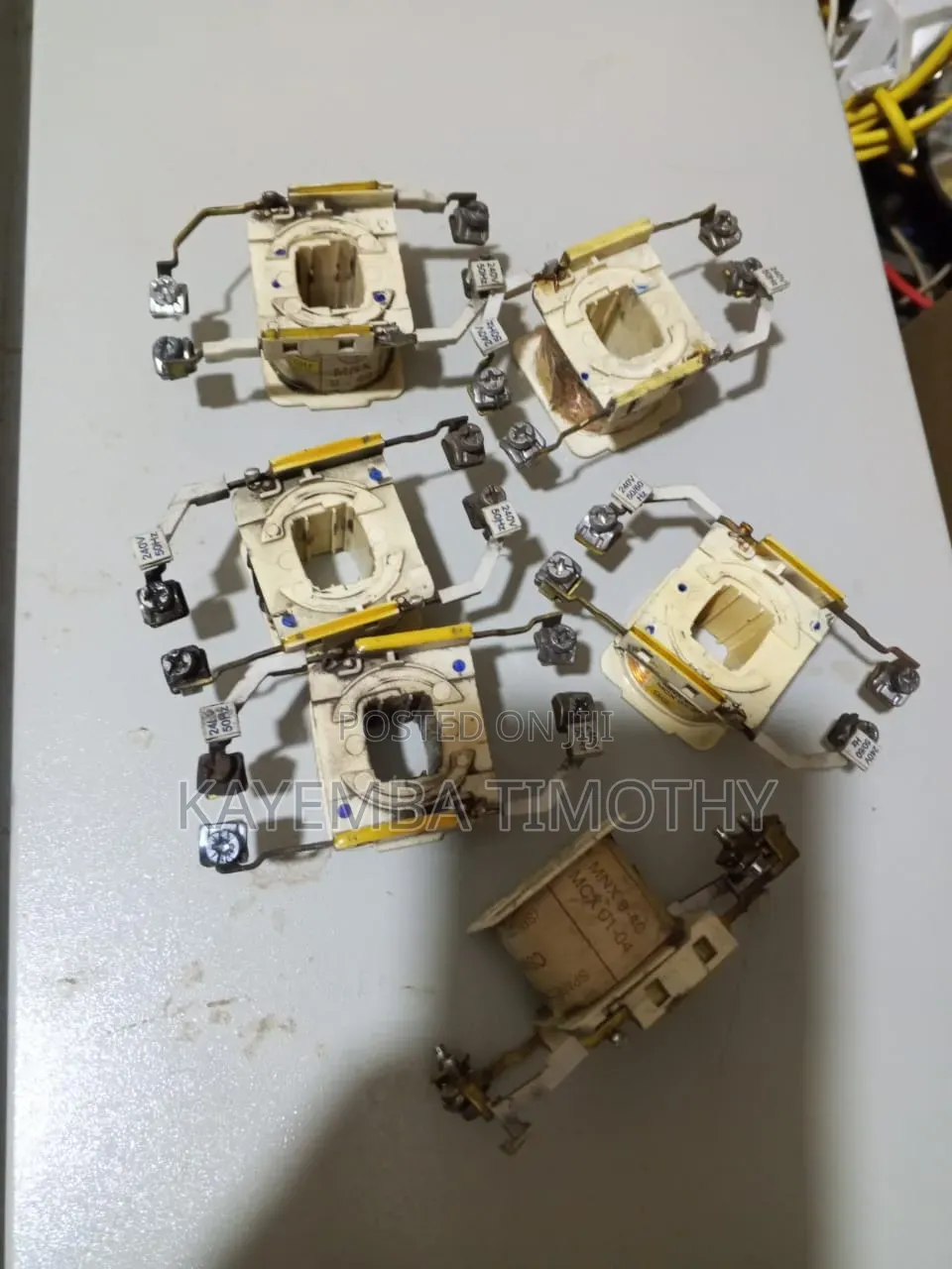 Contactor and Mainswitiches
