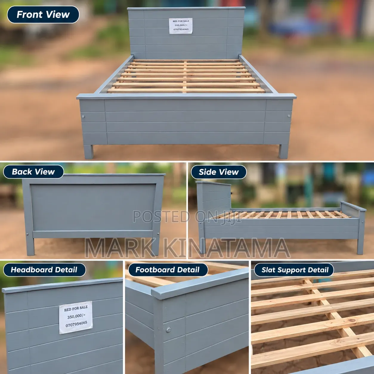 Bedframe Grey