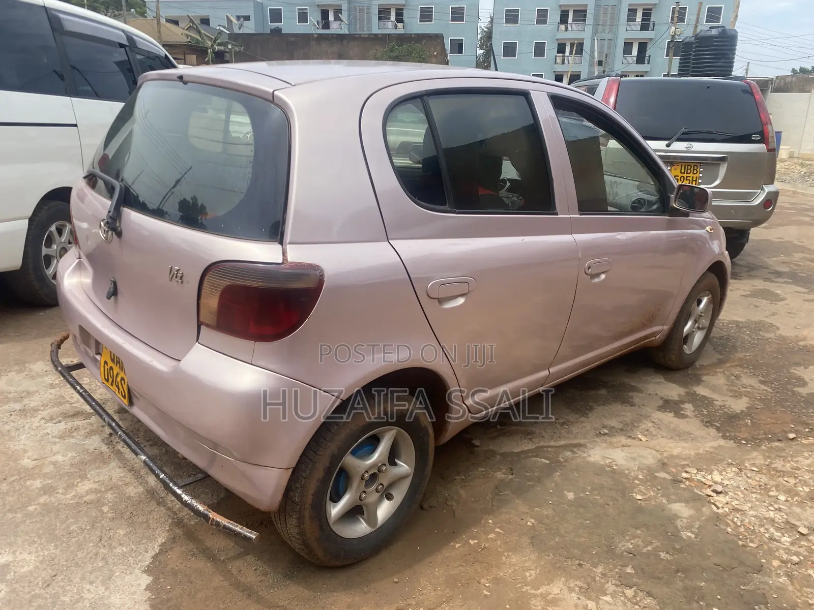 Toyota Vitz 2008 Burgundy