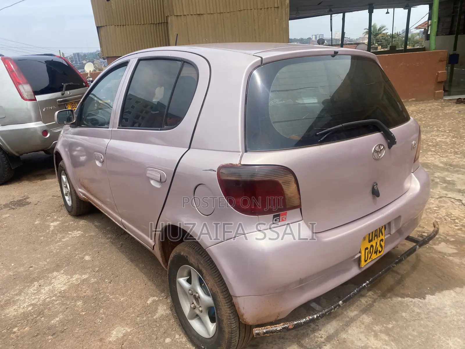 Toyota Vitz 2008 Burgundy