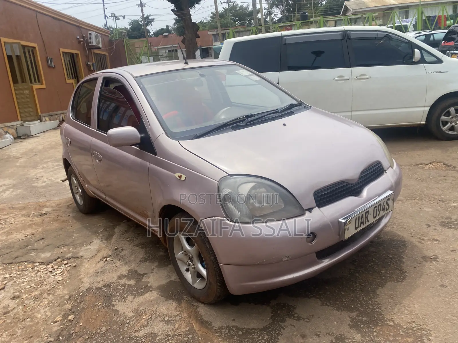 Toyota Vitz 2008 Burgundy