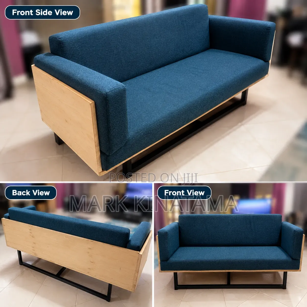 Three Seater Cushion Chair