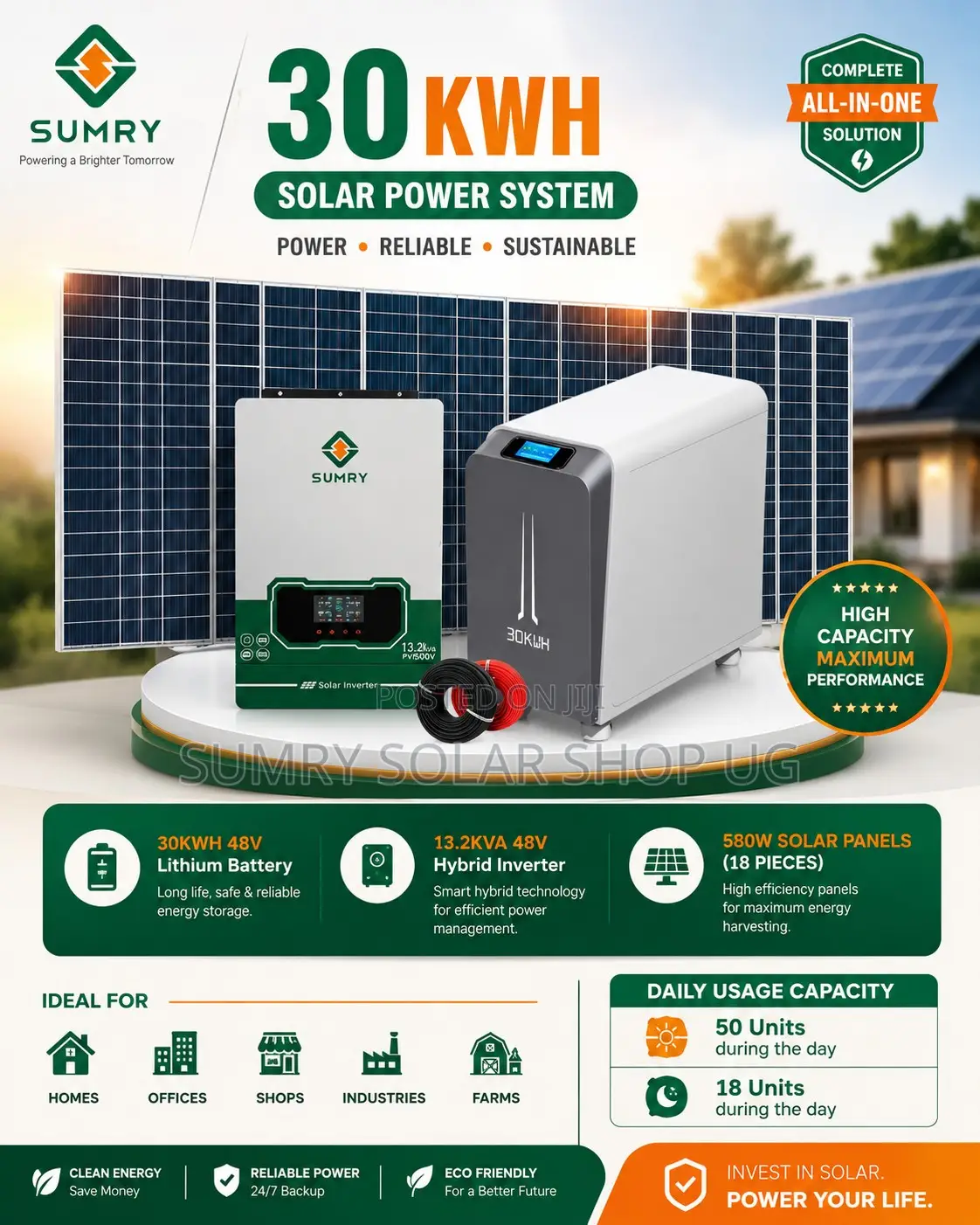 30kwh Complete System