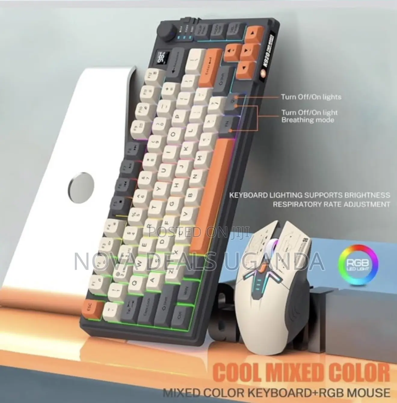 Xunfox 84 Keys Mechanical Gaming Keyboard and Mouse Combo
