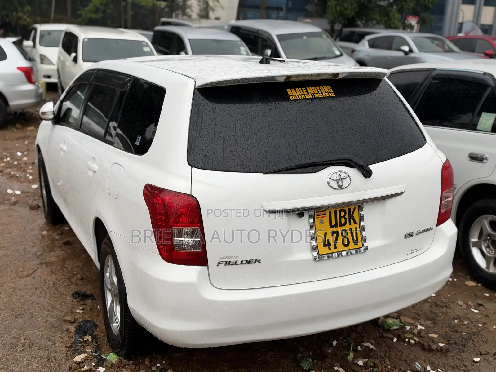 Toyota Corolla Fielder 2009 White