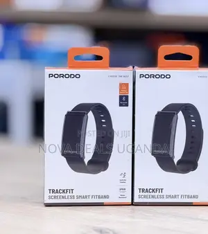 Porodo Track Fit Screenless Smart Fitness Band With Bluetooth 5.4