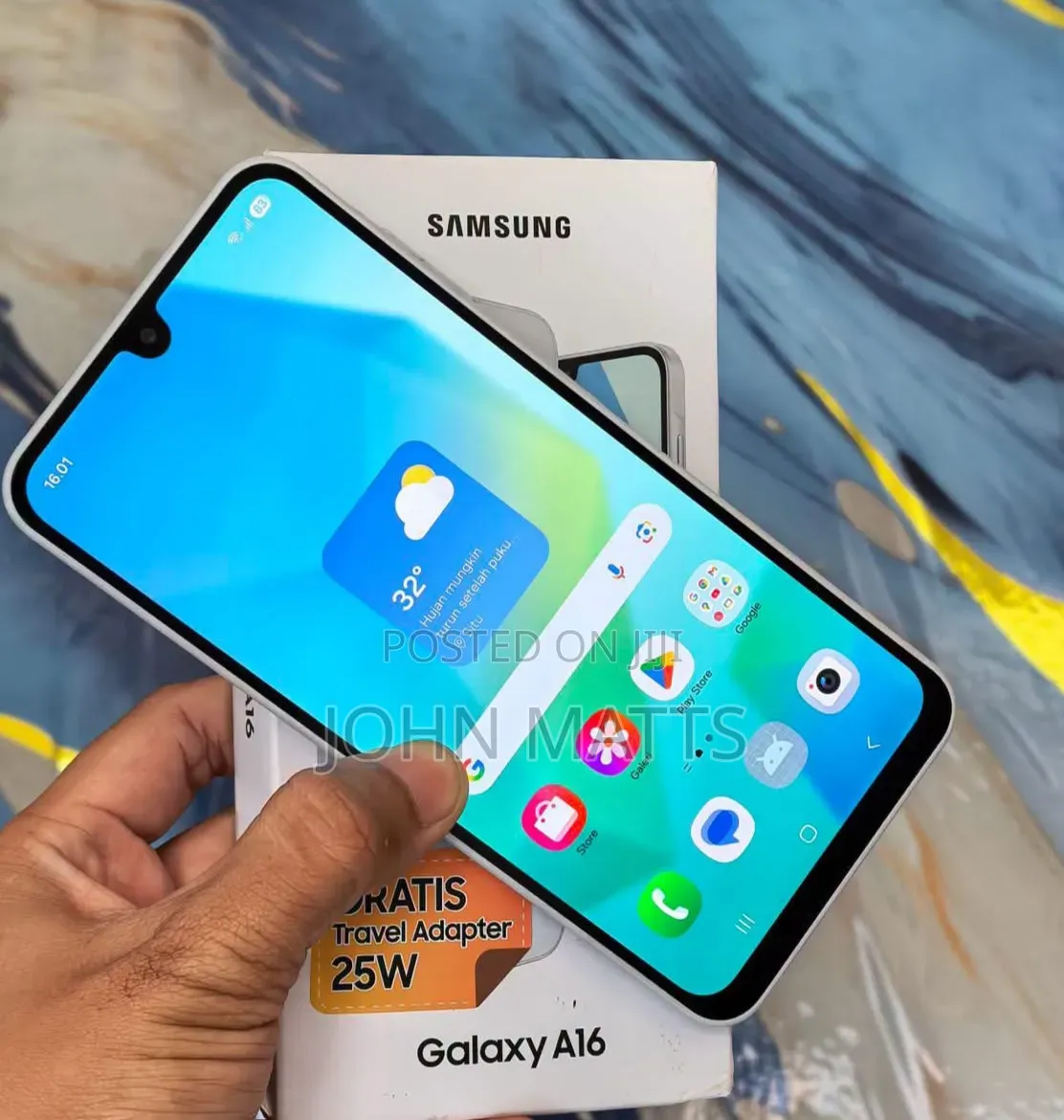 New Samsung Galaxy A16 128 GB Gray