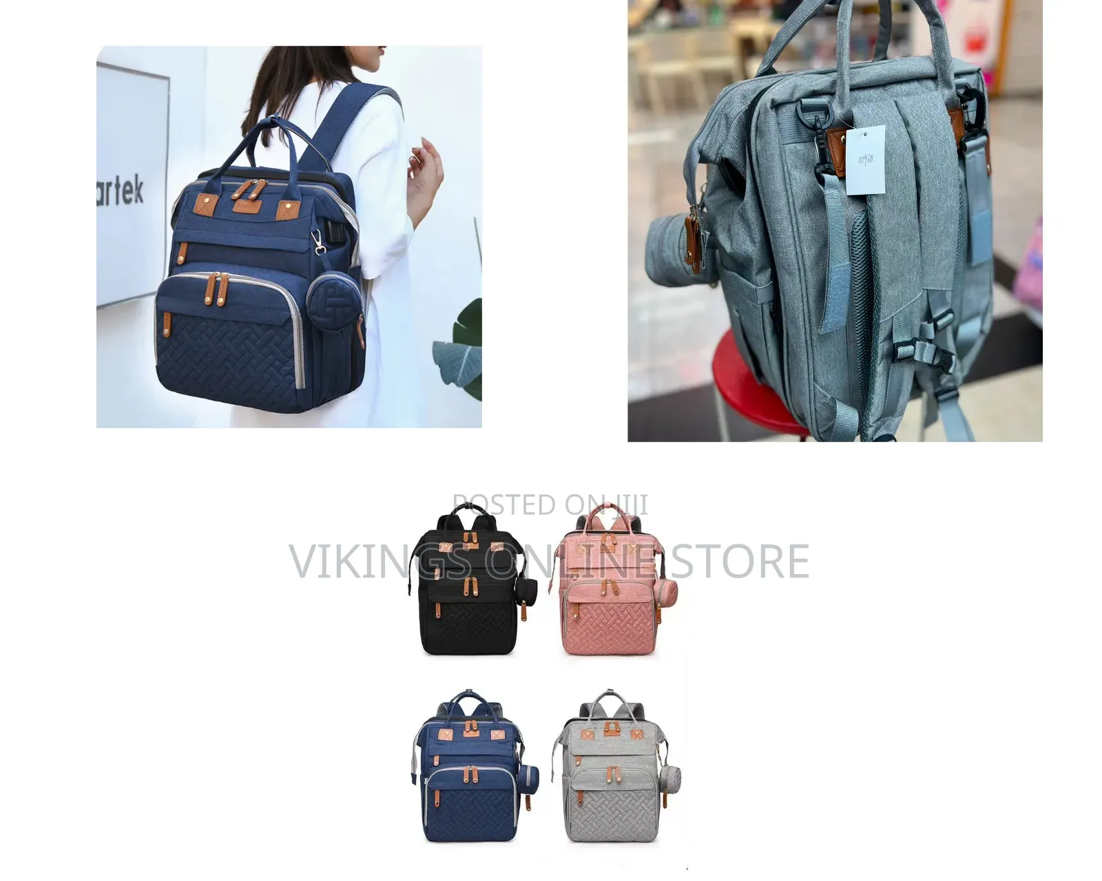 Good Mum Baby Diaper Bag Backpack