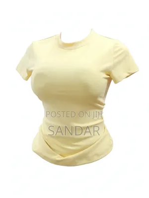 Heat Crop Top Peach Sandra Fashion