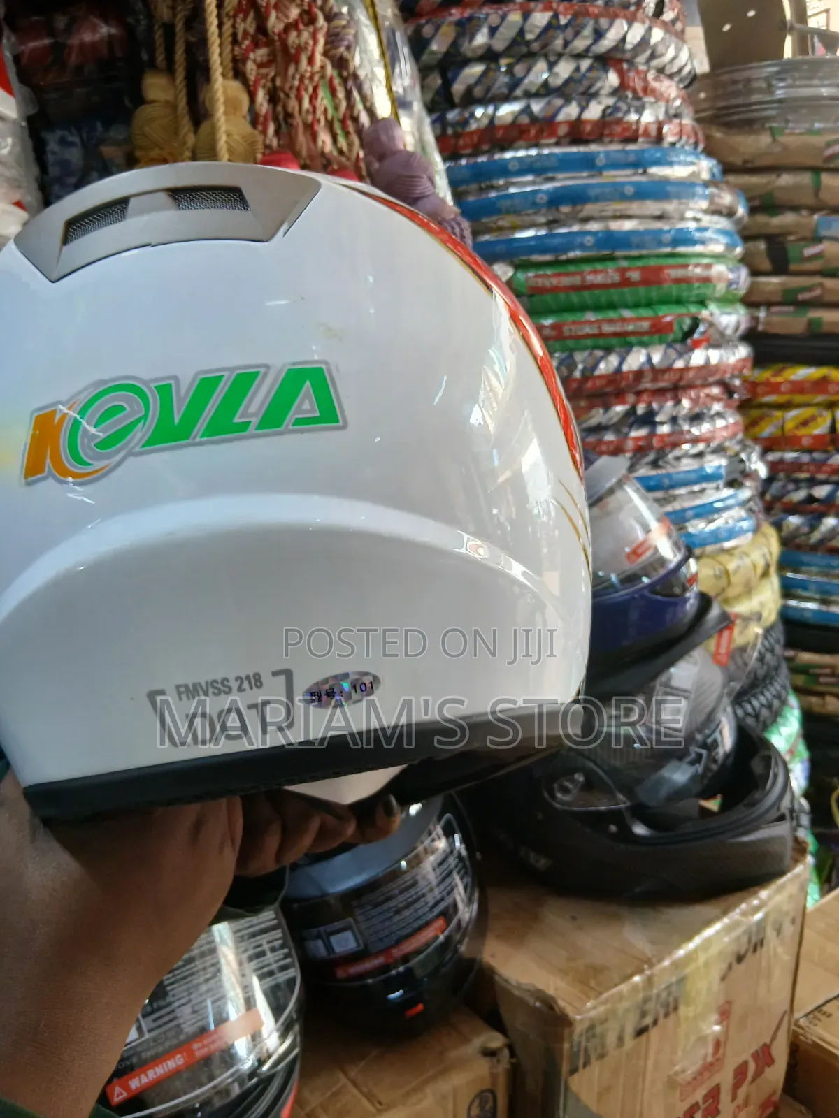 Kevla Full-Face Motorcycle/Boda Safety Helmet