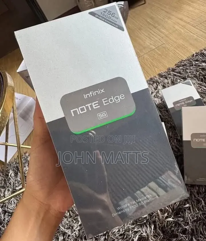 New Infinix Note Edge 256 GB Blue