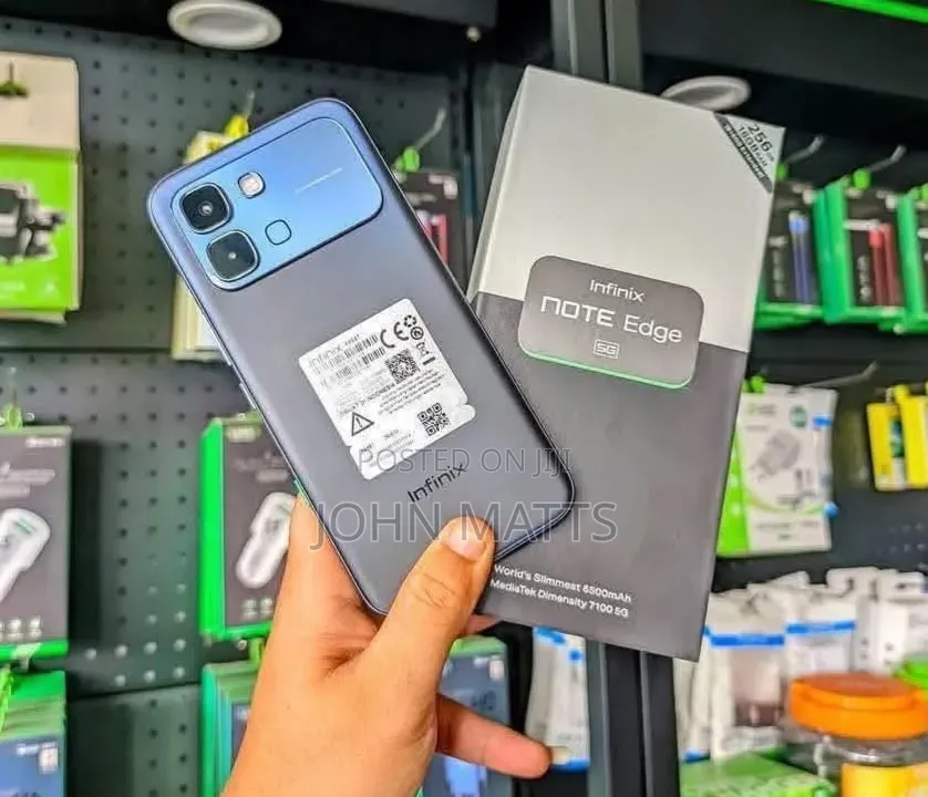 New Infinix Note Edge 256 GB Blue