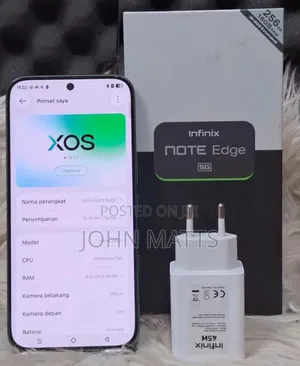 New Infinix Note Edge 256 GB Green