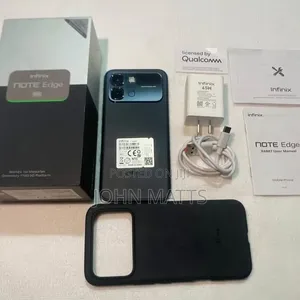 New Infinix Note Edge 256 GB Black
