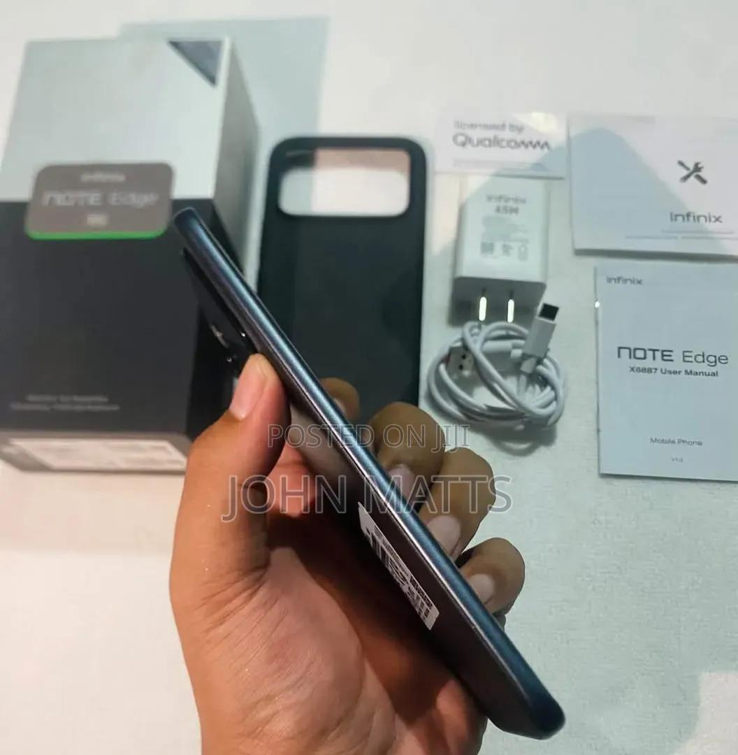 New Infinix Note Edge 256 GB Black