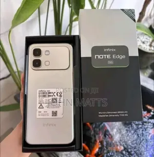 New Infinix Note Edge 256 GB Gray
