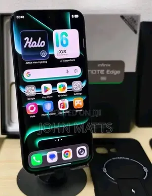 New Infinix Note Edge 256 GB Gray
