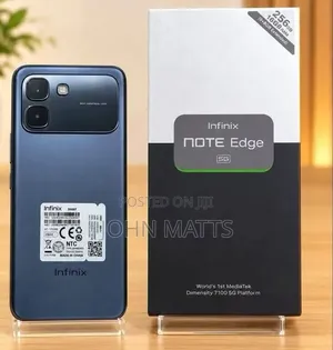 New Infinix Note Edge 256 GB Black
