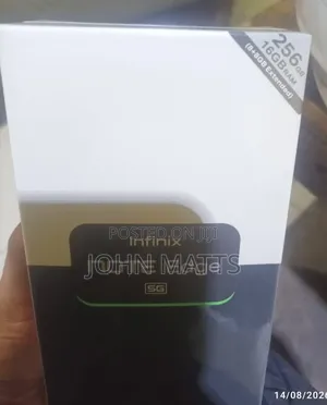 New Infinix Note Edge 256 GB Black