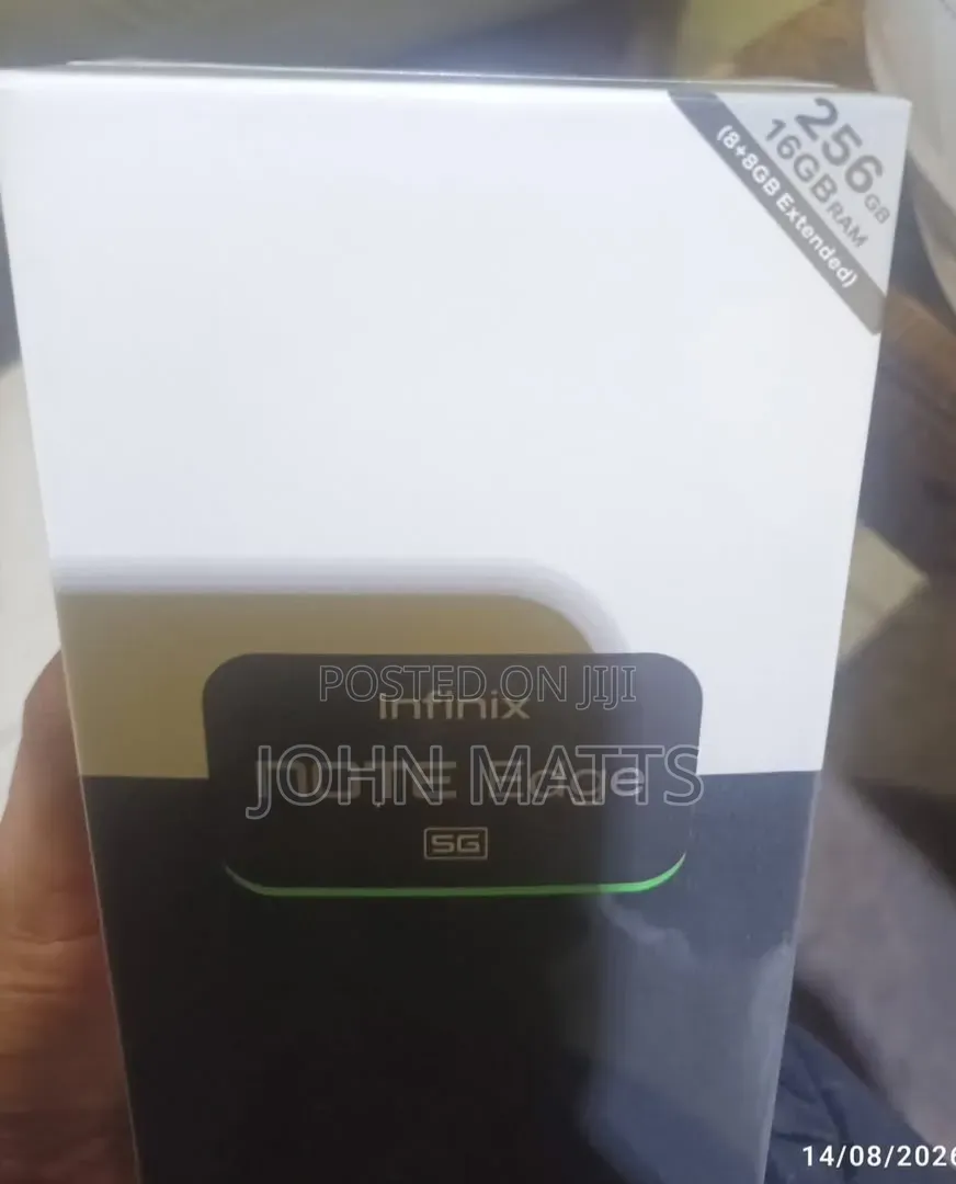 New Infinix Note Edge 256 GB Black