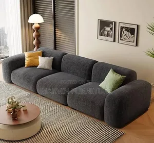 Modern Sofa Set With High Density Seaters