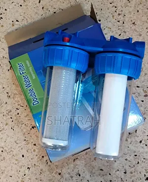 Double Water Filters 1" , 3⁄4