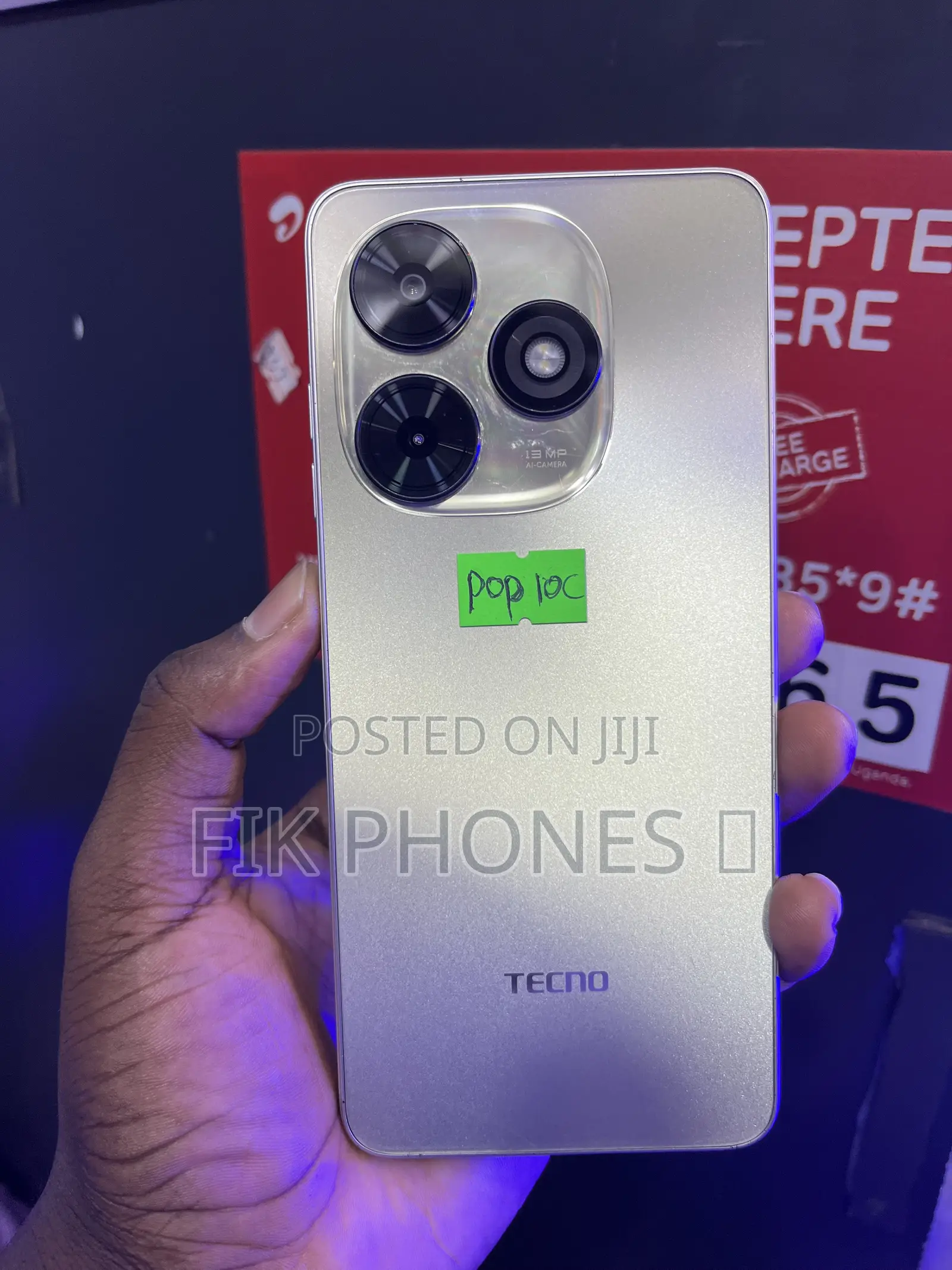 Tecno Pop 10C 64 GB Gold