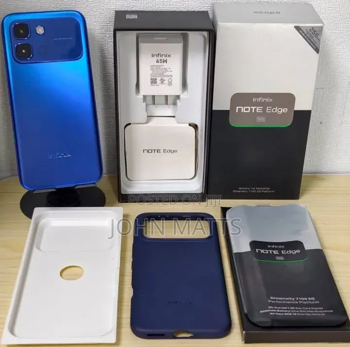 New Infinix Note Edge 256 GB Blue