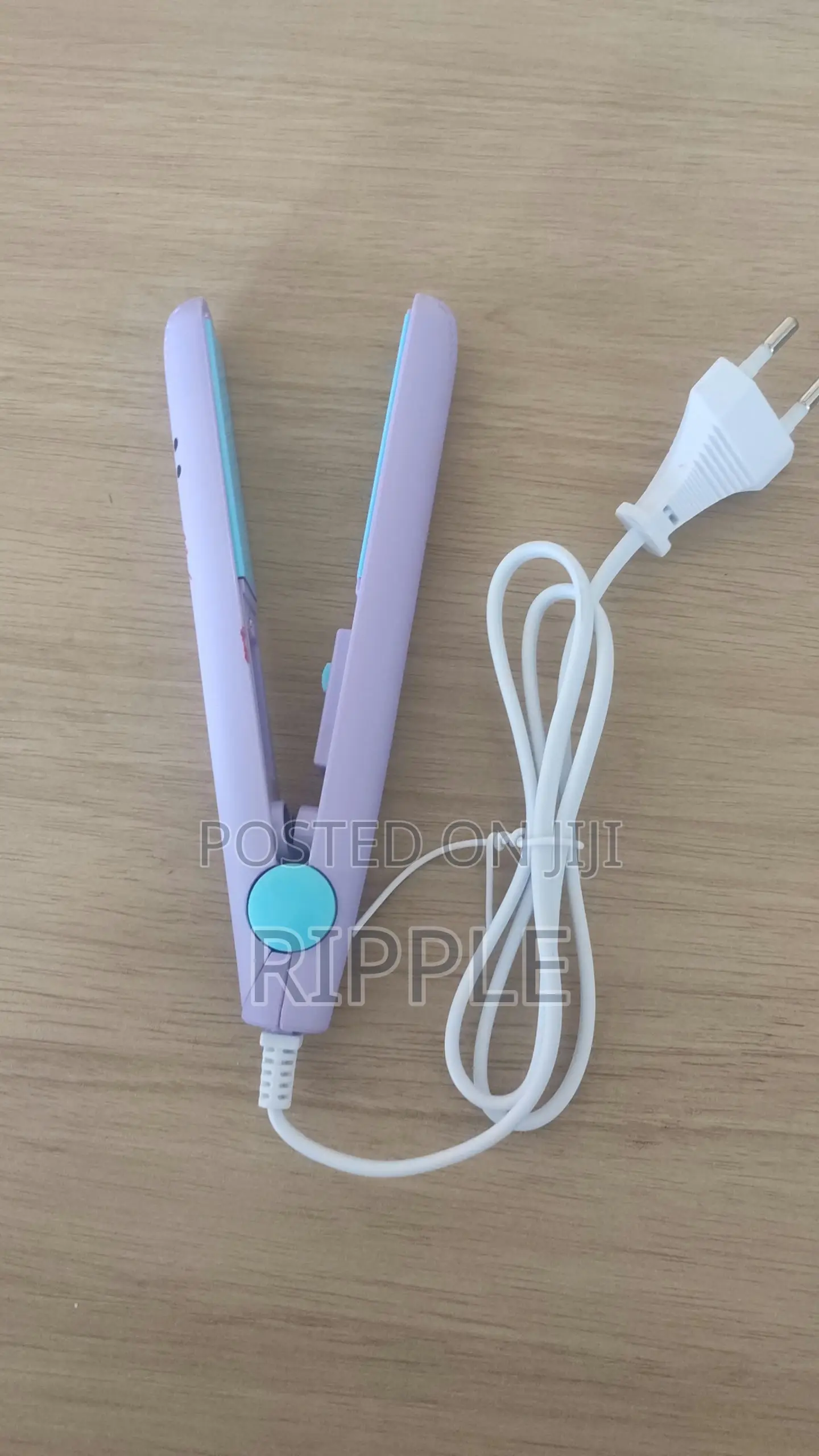 Mini Hair Straightener & Curling Iron – 2 in 1 Styler