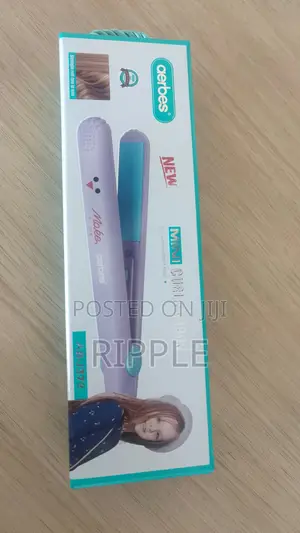 Mini Hair Straightener & Curling Iron – 2 in 1 Styler
