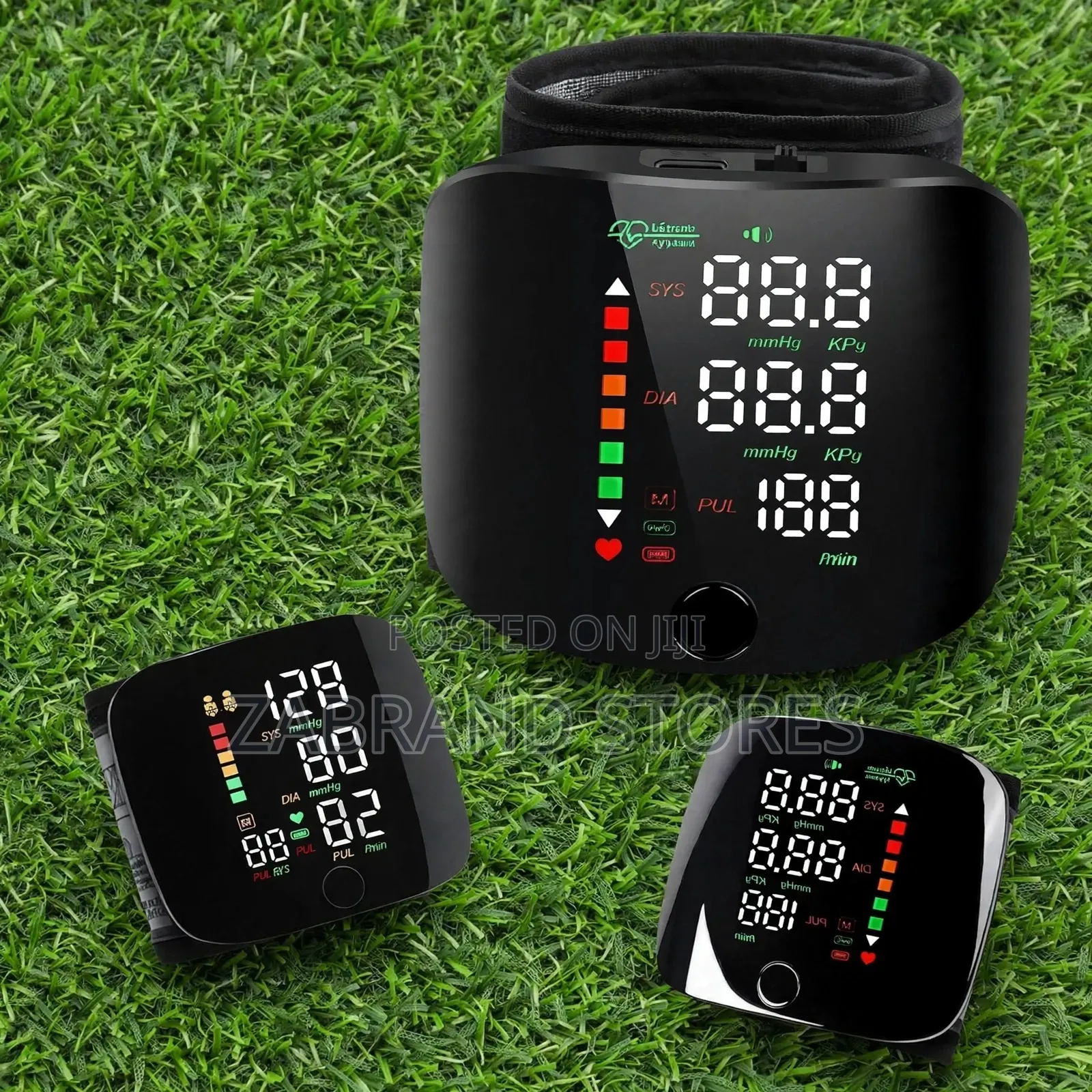 Rechargeable Digital Wrist Blood Pressure Monitor