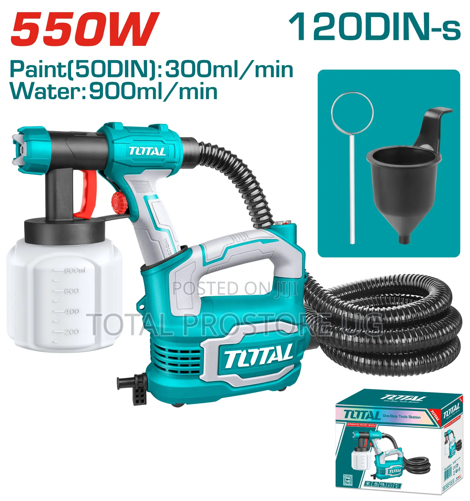 HVLP Spray Gun 550w/120din-S