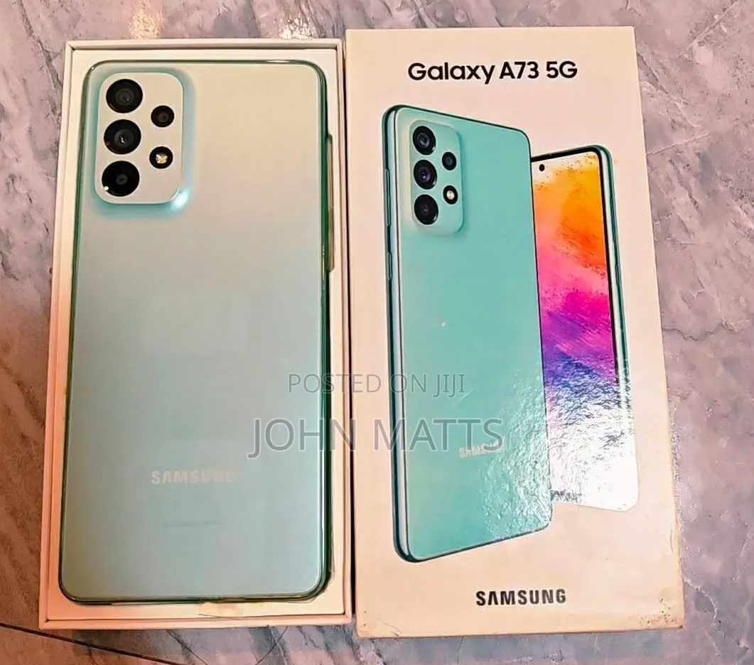 New Samsung Galaxy A73 5G 256 GB Green