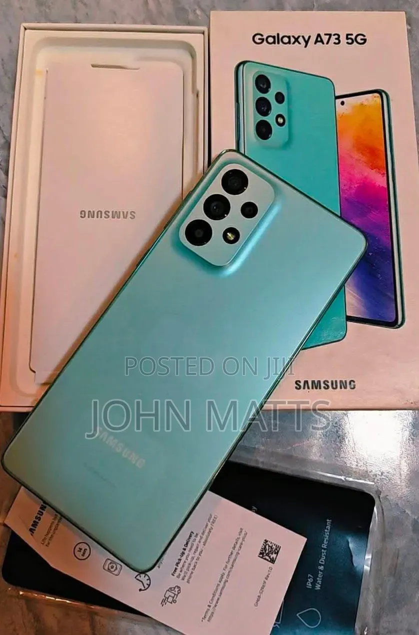 New Samsung Galaxy A73 5G 256 GB Green