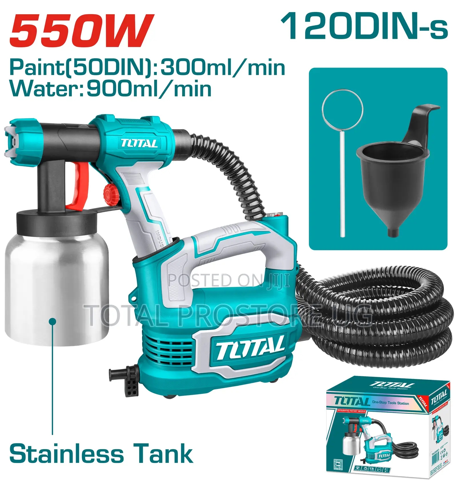 HVLP Spray Gun 550w/120din-S