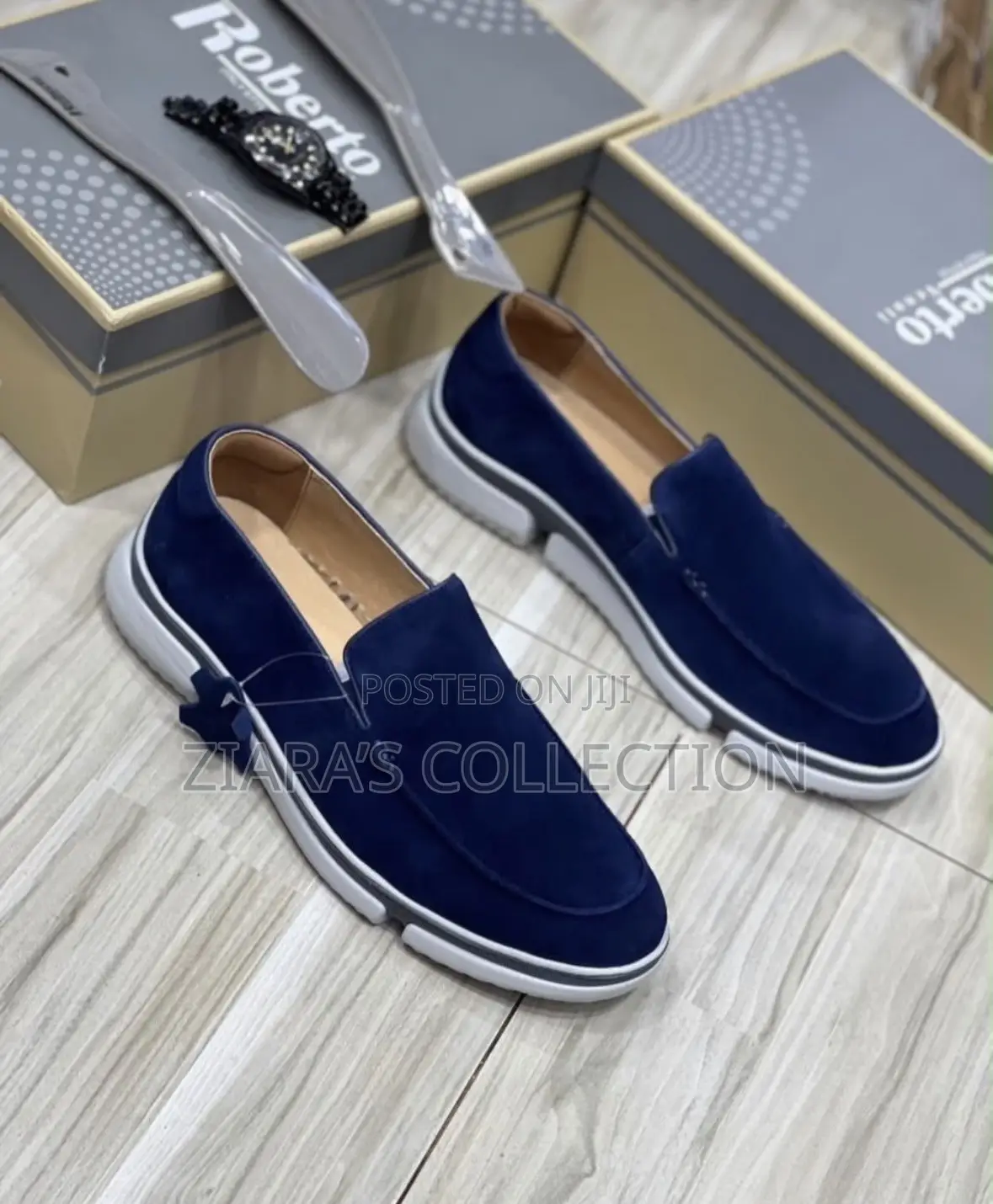 Suede Slip-on Roberto Venuti Loafers