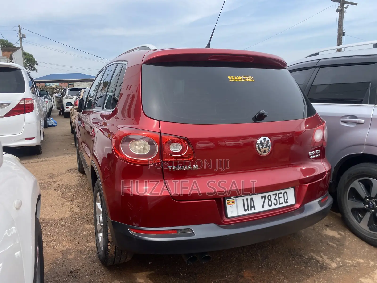 Volkswagen Tiguan 2018 Red