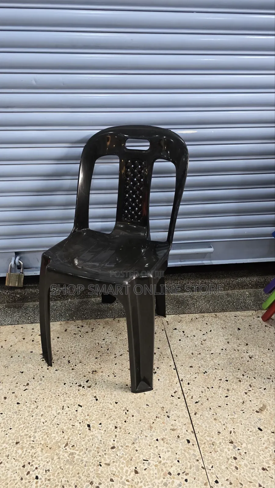 Breathable Black Plastic Chair Plastic Chair