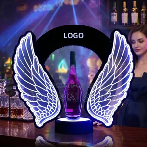 LED Angel Wings Bottle Glorifier and VIP Display Stand